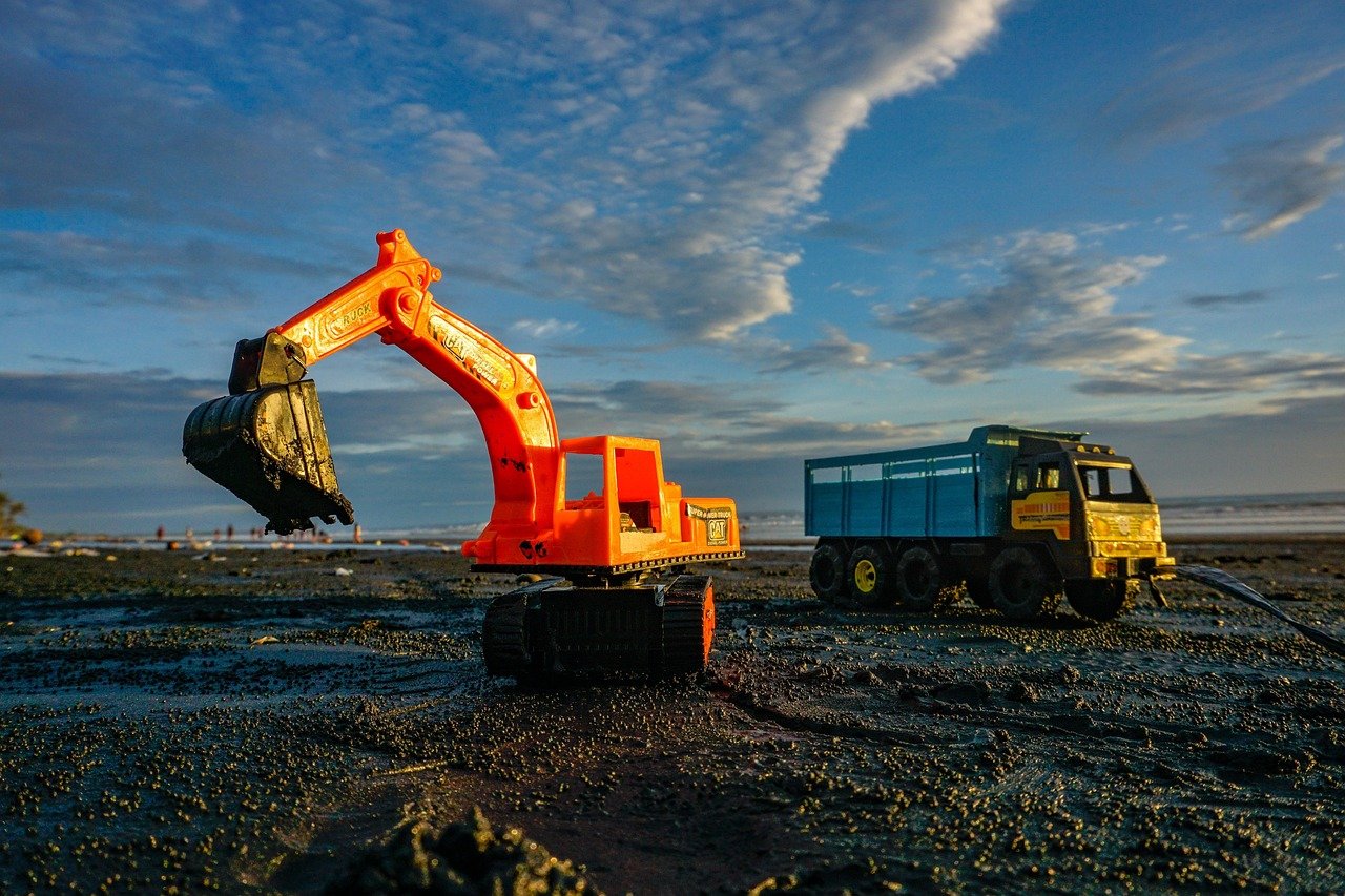 Maszyny RC w piaskownicy Rzeszów