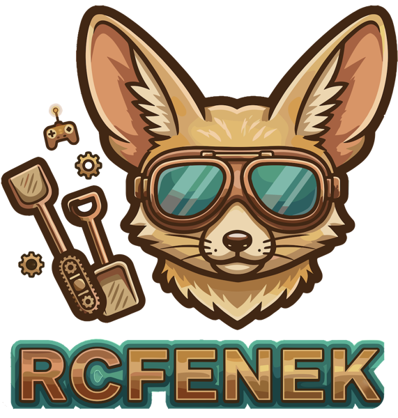 Logo RCFenek — poligon modeli RC i piaskownica technologiczna w Rzeszowie